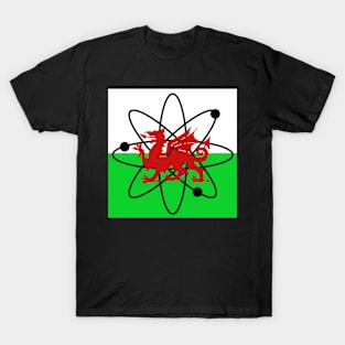 Welsh Flag Atomic Dragon T-Shirt